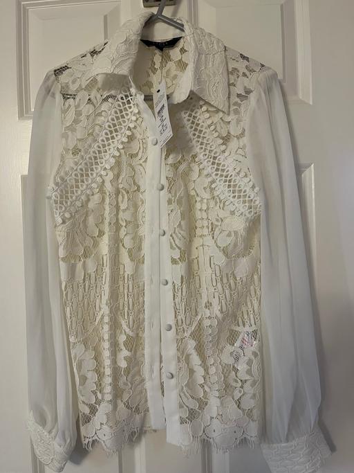 Buy & Sell Surrey Epsom and Ewell - Photos for Lipsy ivory lace blouse