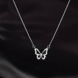 Hollow Butterfly Necklace

Butterfly pendant with chain

Zircon

Brand new
Available for collection Blackpool or postage

From smoke free home