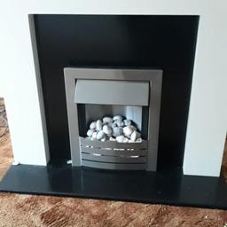 Great condition fire place
white in colour
height - 110cm
width - 38cm
length - 116cm
will require a van 