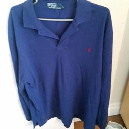 Genuine Ralph Lauren Long sleeved polo tee! Size L, I paid £110.00 for this from the Ralph Lauren store. Only worn a couple of times. GRAB A BARGAIN! Click on my pic to see more things I'm selling at BARGAIN prices. I'm a genuine seller, see my reviews. PayPal & SHPOCK PAYMENTS ACCEPTED FOR DELIVERY OR CASH UPON COLLECTION. Cheers!