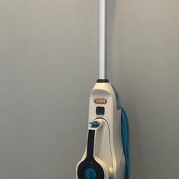 Steam mop in excellent condition, minimal use. Can be used as a hand held, complete with tools and instructions.