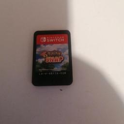 Pokemon snap Nintendo switched used once game only no box
