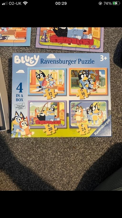 Buy & Sell Gloucestershire South Gloucestershire - Photos for Bluey puzzle set of 4 kids games bingo