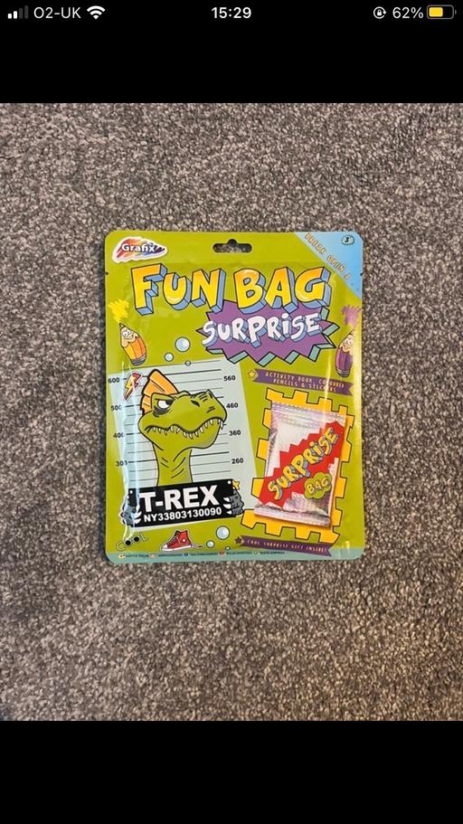 Classes Gloucestershire South Gloucestershire - Photos for Grafix Fun Bag Dinosaur Trex Dino Gift