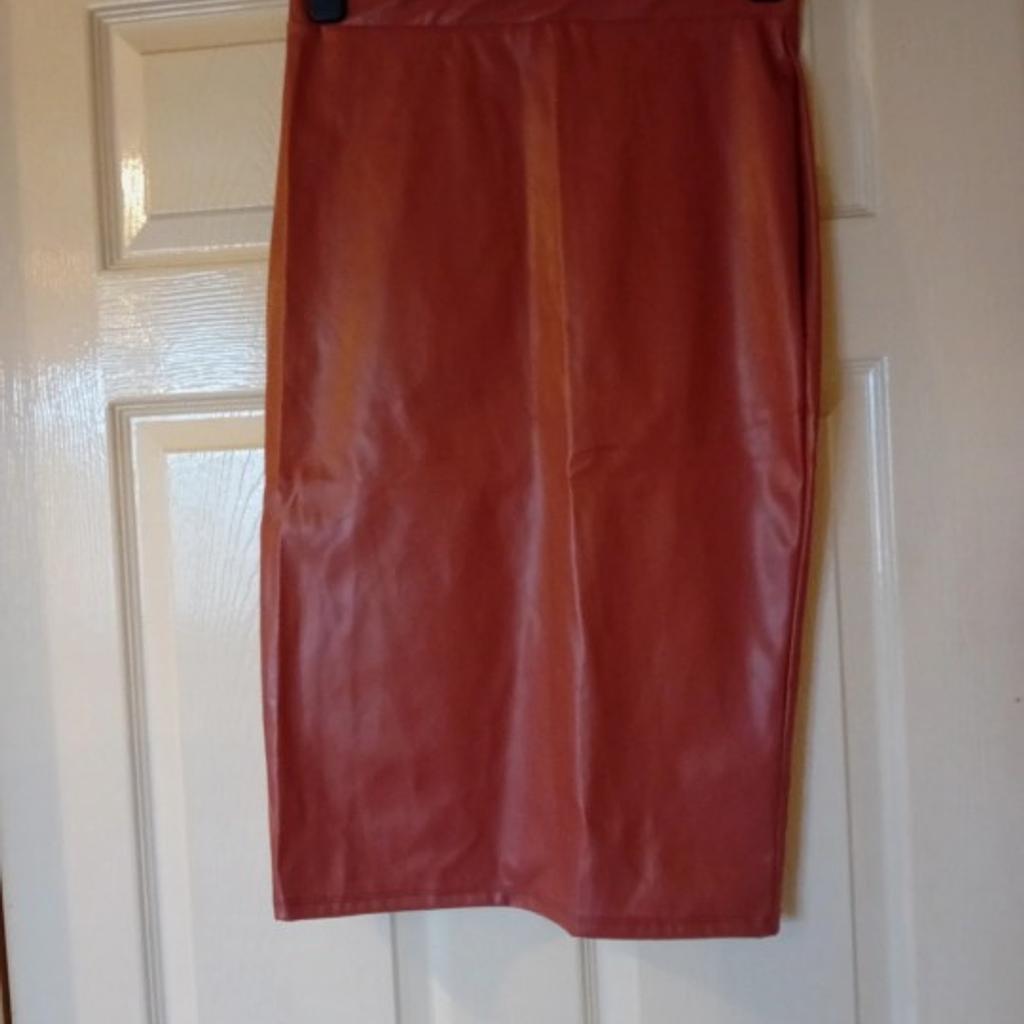 size 12 asos pvc skirt vgc pick only Heckmondwike please see my other post thanks