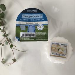 Yankee Candle Wax Melts, Clean Cotton 