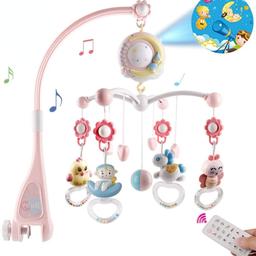 Mini Tudou Baby Mobile Musik Babybett mit Timing-Funktion Projektor und Licht,Baby Hängende Spielzeug,Ferngesteuerter Spieluhr mit 150 Melodien
Ist wie neu.