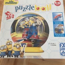 Puzzelball Minions 72 Teile, Altersempfehlung 6-10 Jahre