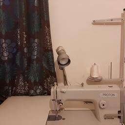Proton MK-C111-3 Lockstich Straight Industrial Sewing Machine
perfect for tailoring, Curtain makers, fachione designer, alteration shops, bridal shops, schools, colleges, home & dry cleaners
Features:
Straight Stich
Reverse/Back Tack
Knee lifter
