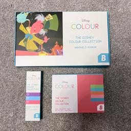 Disney Colour & Beauty Bay collection
1 x handheld mirror
3 x palettes
3 x shadow sticks
Brand new
Smoke and pet free home
Collection only
No returns
