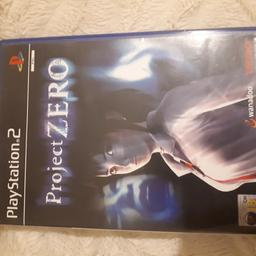 PS2 project zero release date. August 2002 this game is over 21 years old. and still in good condition and working order with instructions
