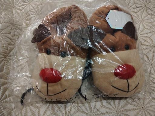 Buy & Sell North London Islington - North London - Photos for Rudolph Slippers NEW (M) £8 unisex ladies Kid