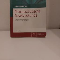 Zu verkauf steht hier Pharmazeutische Gesetzeskunde von Rainer Neuenkirchen. 
leichte Markierungen vorhanden. 

Privatkauf daher keine Rücknahme. 
Bezahlen per PayPal. 
Versand im Preis inbegriffen.
