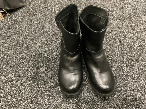 Buy & Sell Leicestershire Leicester - Photos for Used ladies ankle boots black size 36