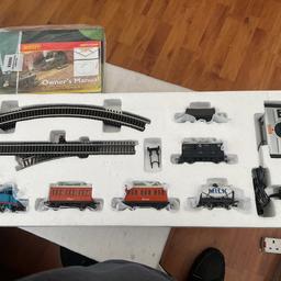 HORNBY OO GAUGE THOMAS AND FRIENDS THOMAS PASSENGER AND GOODS TRAIN SET VGC BOX HAS STORAGE MARKS THANKS FOR LOOKING AND CHECK OUT MY OTHER ITEMS THANKS