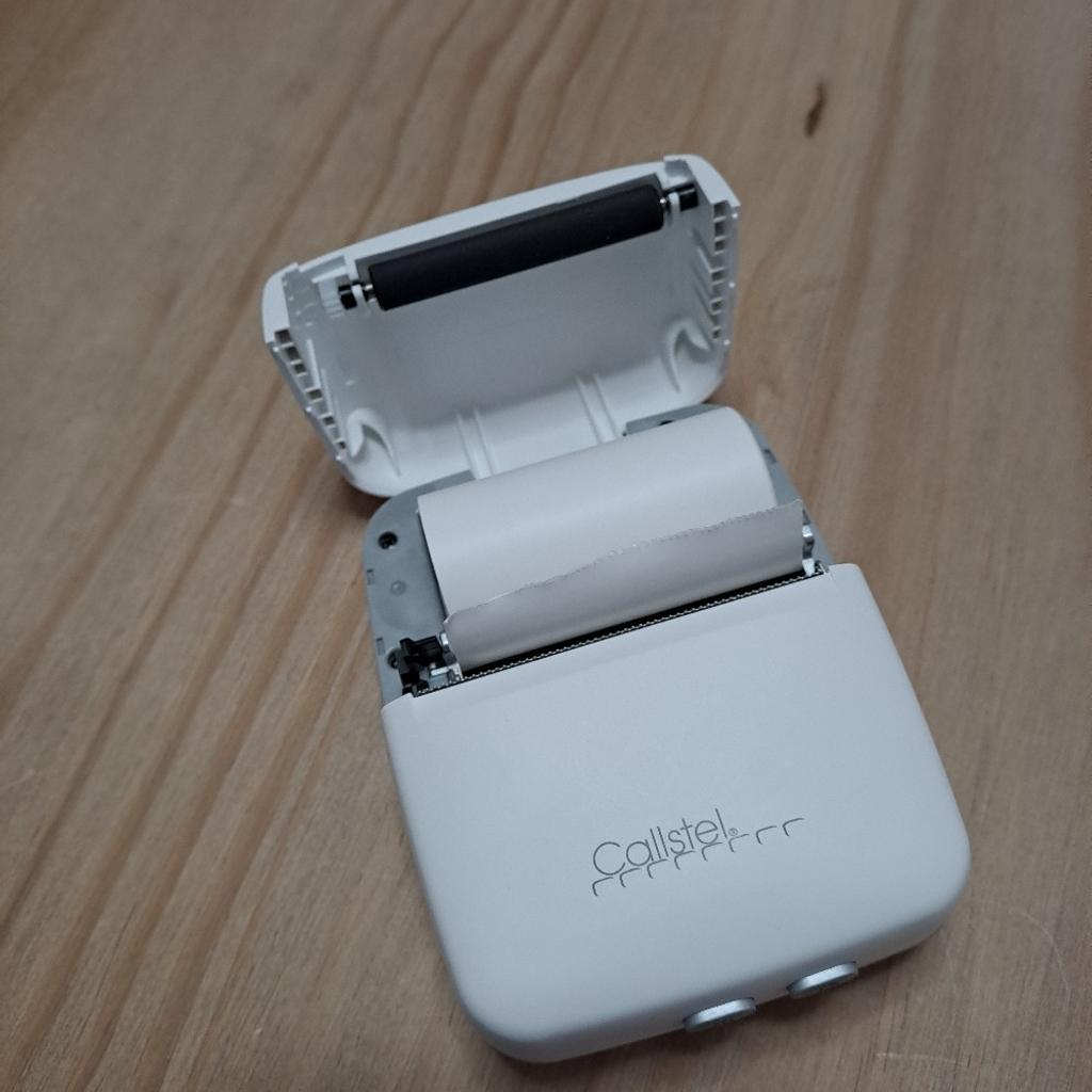 Callstel Mini Drucker: Mobiler Akku-Foto-Thermodrucker, Android & iOS,  Bluetooth, App, 57 mm (Mini Thermodrucker)