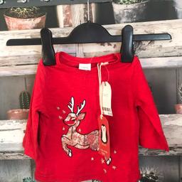 THIS IS FOR A BRAND NEW CHRISTMAS T-SHIRT

COMES WITH REINDEER THEME

I CAN POST AS LARGE LETTER WITHOUT THE COAT HANGER

PLEASE SEE PHOTO