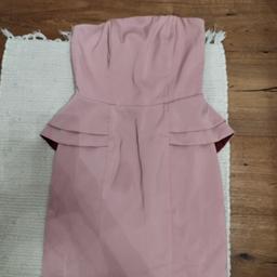 schöne rosa Mini Kleid gr 36.