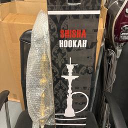 Shisha hookah pipe … unopened / unused - unwanted gift to clear - gold colour. £65 ono. Collection only.