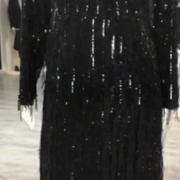 Ein wunderschönes palietten Kleid für hijab träger gr.48/50 in Guten Zustand