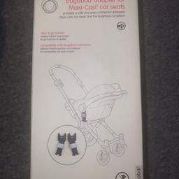 Brand new in box never opened.
( to connect the maxi-cosi car seat to the bugaboo cameleon )