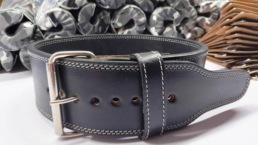 Buy & Sell South West London Kingston upon Thames - Photos for Leather Black Weight Lifting Belt