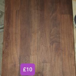 1 NEW solid oak wooden chopping board £20.
1 solid walnut chopping board good condition £10. Rectangular hardwood cutting, serving and carving block. Collection
