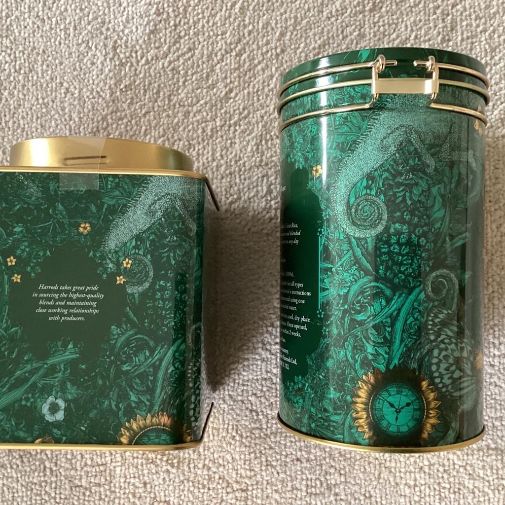 Beautiful storage tins

Brand new unopened and factory sealed

THE LARGER TIN IS NOW SOLD SO REDUCED TO £15

Thank you for looking 😀