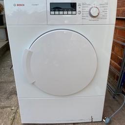 Bosch dryer gets warm but not hot (spares or repairs)