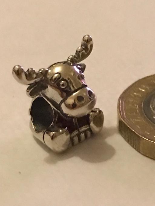 Buy & Sell Greater Manchester Stockport - Photos for Genuine 925 Silver Reindeer charm