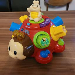 VTech Baby Fröhlicher Lernkäfer – Interaktives Sortierspielzeug zum Lernen von Formen, Farben und Zahlen – Für Kinder von 12-36 Monaten