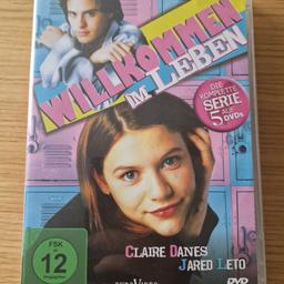 "Willkommen im Leben" Serie aus den 90er
mit Claire Danes & Jared Leto
komplette Serie auf 5 DVD's

kein Versand