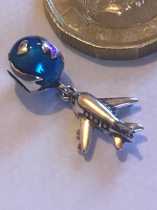 Buy & Sell Greater Manchester Stockport - Photos for Genuine 925 Silver Travel plane charm Pandora