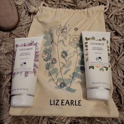 Unwanted gift 2 x 200ml liz earle body cream ...orange flower and patchouli and vertouli comes with gift bag. would make a great present