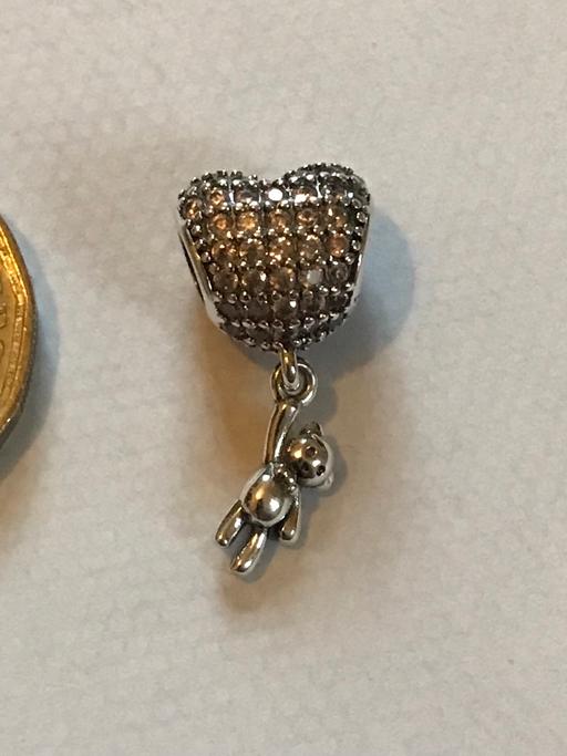 Buy & Sell Greater Manchester Stockport - Photos for Genuine 925 Silver Heart Teddy Charm Pandora 