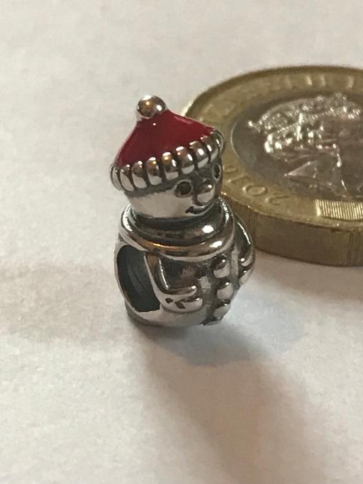 Buy & Sell Greater Manchester Manchester - Photos for Genuine 925 Silver Snowman Charm Christmas