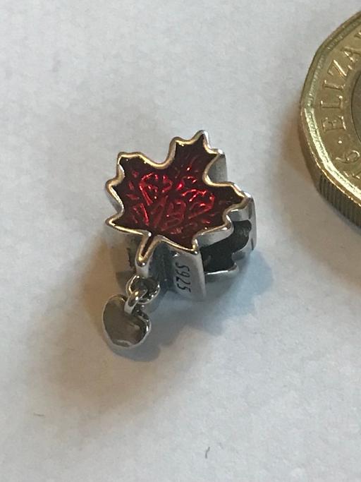 Buy & Sell Greater Manchester Stockport - Photos for Genuine 925 Silver Canada Charm Pandora 