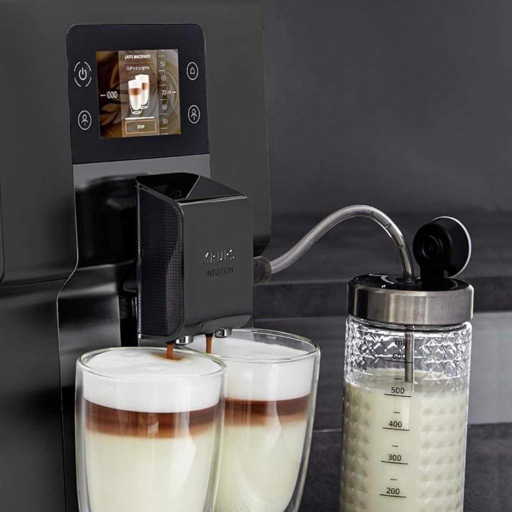 MILCHBEHÄLTER FÜR KRUPS INTUITION EA87XXXX KAFFEEVOLLAUTOMAT

Milchbehälter mit einem Fassungsvermögen von 600 ml mit Deckel in elegantem Design, passend für Ihren Krups Intuition EA873810 sowie EA875E10 Kaffeevollautomat.
Lieferumfang:
1x Milchbehälter wie abgebildet Neu unbenutzt

Paypal und Versand möglich