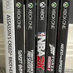 Hi all here i have for sale are my xbox games. All games are in good condition with minimal scratches however the tom clancy has a lot of scratching. For any more questions feel free to send me a message

Open to swaps

Open to offers
