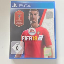 verkaufe hier das Spiel FIFA 18 für die PS4.
Das Spiel gab es zur PS4 Anschaffung mit dazu und wurde nie gespielt.
Preis ist verhandelbar.
Kann gegen Aufpreis verschickt werden.