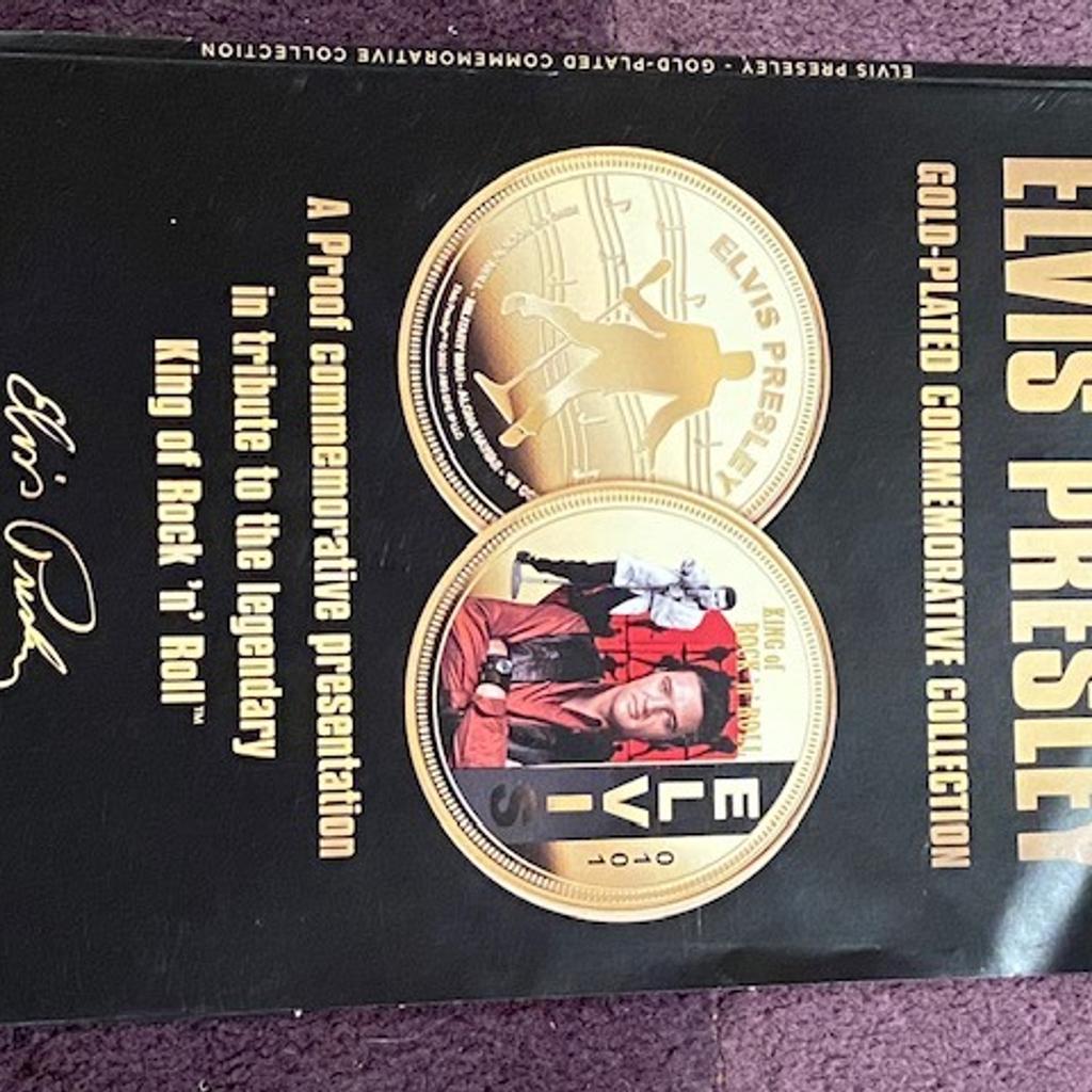 SUPER RARE – VERY UNLIKELY TO FIND THESE ANYWHERE ELSE!!
Bradford Exchange released these and numbered strictly.
Comes with its own bespoke box, leaflet and COAs!
With this being an investment if I were in your shoes I would want to know:
How many Elvis Items have you sold?......over 3,000
What is your percentage feedback for all these sales?……100%!!
What if something goes wrong in post?......as well as being covered by Ebay’s buyers policy I always ensure any issues are resolved and this will be sent special delivery and insured so no risk to you.
Some other things you may also like to know:
I am Elvis expert and have the largest number of Elvis items of anyone in UK!
I have nearly 400 followers at last check
I am a passionate Elvis fan to say the least
Be quick and good luck!

REF: STUDY