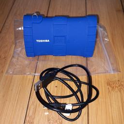 floating waterproof bluetooth Toshiba speaker superb sound with lanyard clip