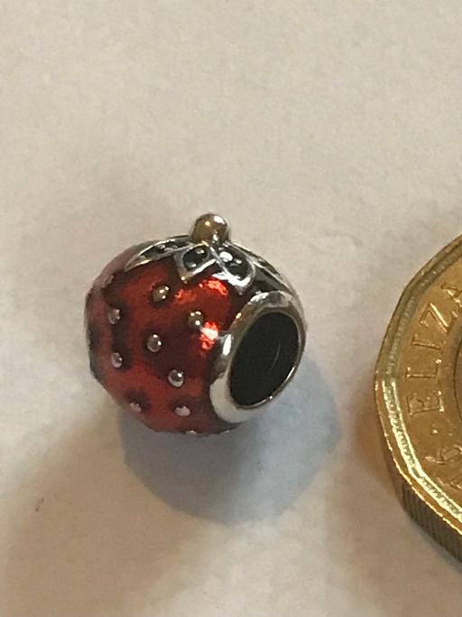 Buy & Sell Greater Manchester Stockport - Photos for Genuine 925 Silver Strawberry Charm Pandora 