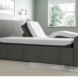 excellent condition adjustable bed. used for less than a month. comes with mattress and remote control.