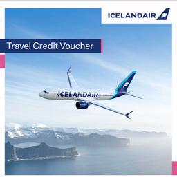 Gutschein für Icelandair im Wert von 349,55€