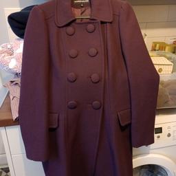 As new coat from Warehouse size 12