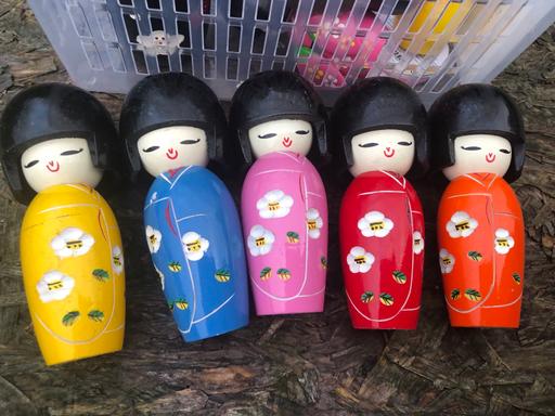 Buy & Sell West Yorkshire Kirklees - Photos for Japanese Kokeshi Dolls set