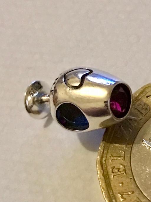 Buy & Sell Greater Manchester Manchester - Photos for Genuine 925 Silver Red Wine Charm Pandora 