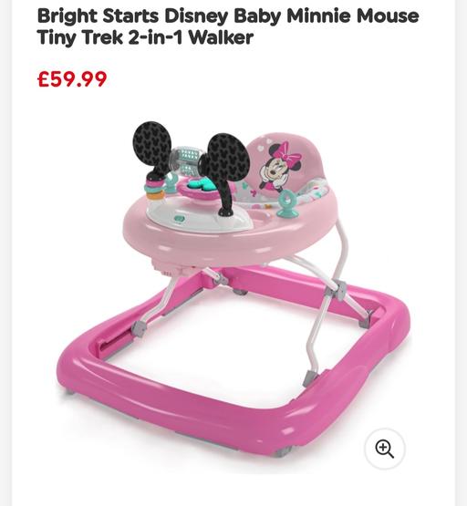 Buy & Sell Greater Manchester Tameside - Photos for Disney Minnie Mouse 2 in 1 walker