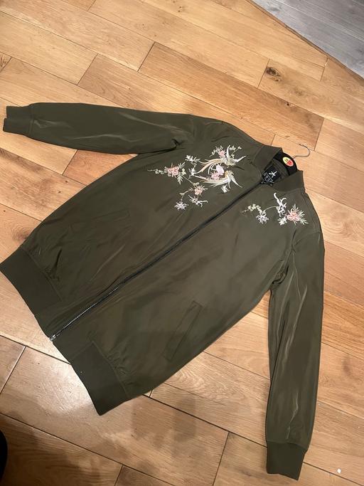 Buy & Sell Merseyside Knowsley - Photos for Ladies green silk jacket size 10